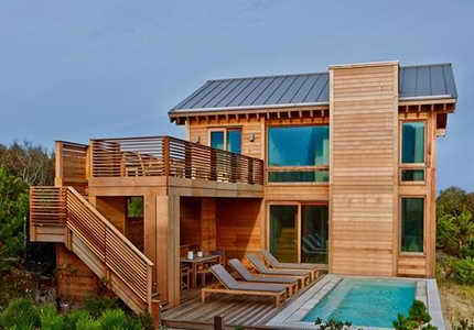 赴新西兰建筑别墅木工