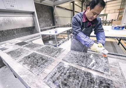 赴新西兰石材工（大理石）